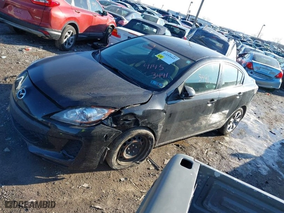 2012 Mazda Mazda3 i Sport with VIN JM1BL1UG0C1562041, listed as a IAAI auction lot 41453441 with NaN miles. Bid and sale history available at carsss.com. Image 2.