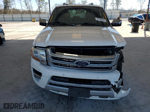 2016 Ford Expedition Max Platinum z VIN 1FMJK1MT6GEF11469, wystawiony jako Copart lot #47769745 z przebiegiem 99 159 mil mil oraz Szkoda całkowita • Salvage title. Historia ofert i sprzedaży dostępna na DreamBid. Obrazek 5.