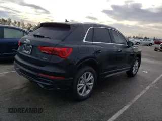 2022 Audi Q3 S line Premium with VIN WA1DECF31N1136610, listed as a Copart auction lot 36377173 with 2,840 mi miles. Bid and sale history available at carsss.com. Image 3.