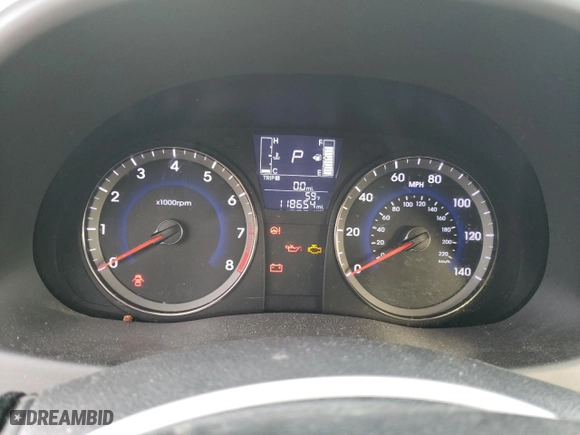 2017 Hyundai Accent SE with VIN KMHCT4AE1HU359198, listed as a Copart auction lot 45213215 with 118,654 mi miles and Salvage Title. Bid and sale history available at carsss.com. Image 9.