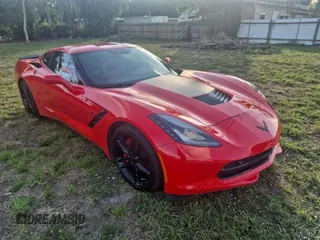 2018 Chevrolet Corvette 2LT with VIN 1G1YD2D77J5103133, listed as a Copart auction lot 44452855 with 125,580 mi miles and Clean Title. Bid and sale history available at carsss.com. Image 1.