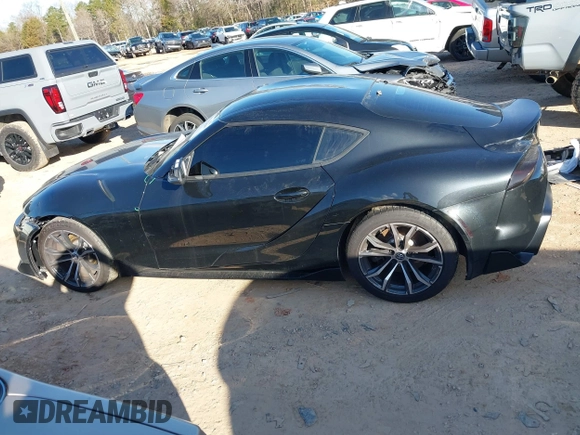 2021 Toyota Supra 2.0 with VIN WZ1DB2C09MW043680, listed as a IAAI auction lot 41732849 with 36,821 mi miles and . Bid and sale history available at DreamBid. Image 14.