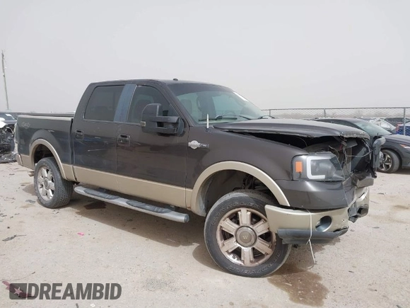 2007 Ford F-150 XLT with VIN 1FTPW14V77KB42126, listed as a IAAI auction lot 41801954 with 179,772 mi miles. Bid and sale history available at carsss.com. Image 1.
