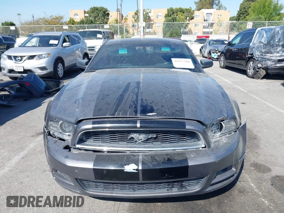 2014 Ford Mustang V6 with VIN 1ZVBP8AM9E5210284, listed as a IAAI auction lot 41957298 with 108,579 mi miles. Bid and sale history available at carsss.com. Image 12.