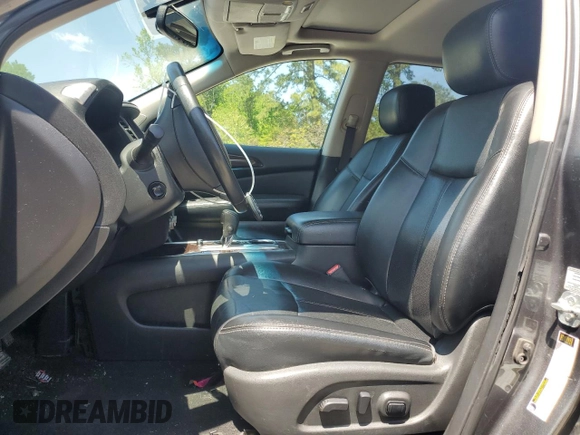 2016 Nissan Pathfinder S with VIN 5N1AR2MN4GC615599, listed as a Copart auction lot 52040665 with 140,013 mi miles and Salvage Title. Bid and sale history available at carsss.com. Image 7.
