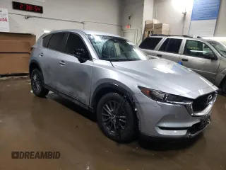 2018 Mazda CX-5 Sport with VIN JM3KFBBM8J0405678, listed as a Copart auction lot 45650845 with 81,991 mi miles and Salvage Title. Bid and sale history available at carsss.com. Image 4.