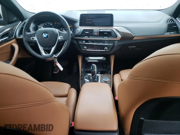 2019 BMW X4 xDrive30i with VIN 5UXUJ3C51KLG52927, listed as a Copart auction lot 65533883 with 53,056 mi miles. Bid and sale history available at carsss.com. Image 8.