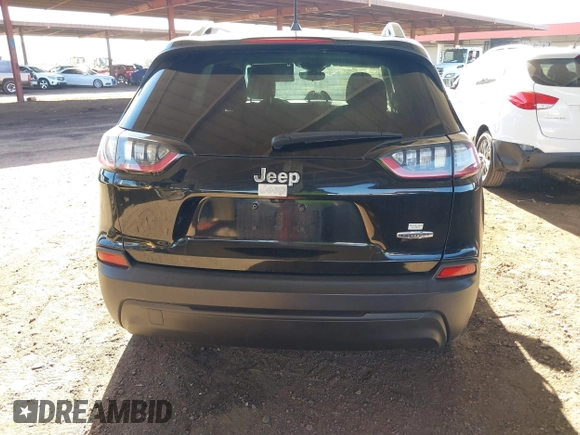 2021 Jeep Cherokee Latitude with VIN 1C4PJLCB2MD156274, listed as a IAAI auction lot 40850430 with 50,375 mi miles. Bid and sale history available at carsss.com. Image 16.
