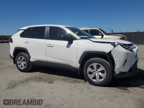 2024 Toyota RAV4 LE with VIN 2T3F1RFV0RC469033, listed as a Copart auction lot 48877565 with 8,247 mi miles and Salvage Title. Bid and sale history available at carsss.com. Image 1.