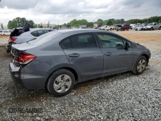 2013 Honda Civic LX with VIN 19XFB2F56DE280653, listed as a Copart auction lot 54537685 with 159,961 mi miles and Salvage title. Bid and sale history available at DreamBid. Image 3.