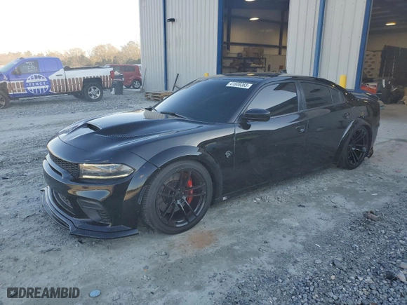 2017 Dodge Charger SRT Hellcat with VIN 2C3CDXL99HH539572, listed as a Copart auction lot 41608365 with 26,163 mi miles and Salvage Title. Bid and sale history available at carsss.com. Image 1.