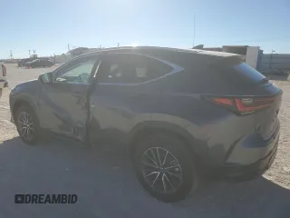 2025 Lexus NX with VIN 2T2ADCAZ8SC019651, listed as a Copart auction lot 46261345 with 9,758 mi miles and Salvage Title. Bid and sale history available at carsss.com. Image 2.