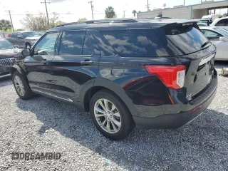 2024 Ford Explorer XLT with VIN 1FMSK7DH0RGA78192, listed as a Copart auction lot 45961825 with 5,155 mi miles and Salvage Title. Bid and sale history available at carsss.com. Image 2.