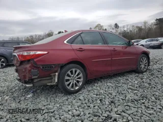 2016 Toyota Camry XLE with VIN 4T1BF1FK1GU517621, listed as a Copart auction lot 51243915 with 50,525 mi miles and Salvage Title. Bid and sale history available at carsss.com. Image 3.