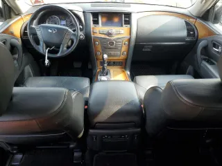 2012 Infiniti QX56 7-passenger z VIN JN8AZ2NE3C9019463, wystawiony jako Copart lot #60889765 z przebiegiem 171 732 mil mil oraz Czysty tytuł • Clean title. Historia ofert i sprzedaży dostępna na DreamBid. Obrazek 8.