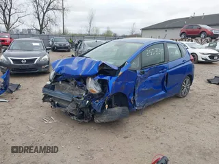 2015 Honda Fit EX-L with VIN 3HGGK5H87FM766816, listed as a IAAI auction lot 41907606 with 1 mi miles. Bid and sale history available at carsss.com. Image 18.