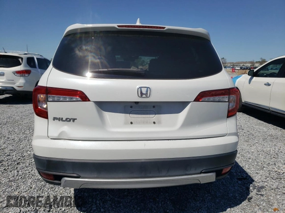 2020 Honda Pilot EX-L with VIN 5FNYF5H51LB024599, listed as a Copart auction lot 49504135 with 72,447 mi miles and Salvage Title. Bid and sale history available at carsss.com. Image 6.