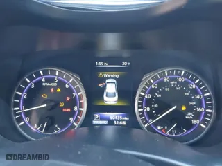 2017 Infiniti Q50 3.0t Premium with VIN JN1EV7AP3HM734280, listed as a IAAI auction lot 41607757 with 50,435 mi miles. Bid and sale history available at carsss.com. Image 7.