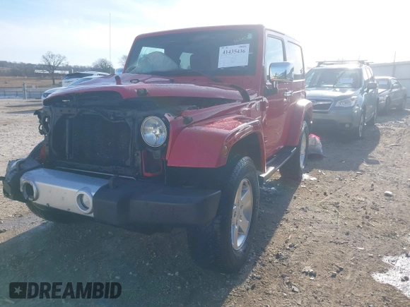 2011 Jeep Wrangler Sahara with VIN 1J4AA5D18BL561687, listed as a IAAI auction lot 41435436 with 76,284 mi miles and . Bid and sale history available at DreamBid. Image 19.