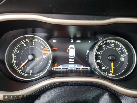 2017 Jeep Cherokee Limited with VIN 1C4PJLDB3HW540458, listed as a Copart auction lot 54938355 with 91,121 mi miles and Clean title. Bid and sale history available at DreamBid. Image 9.