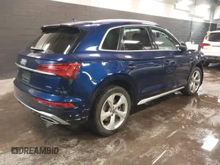 2022 Audi Q5 S line Premium Plus with VIN WA1EAAFY3N2088893, listed as a IAAI auction lot 41405327 with 35,566 mi miles. Bid and sale history available at carsss.com. Image 4.