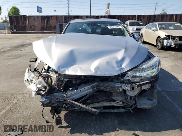 2017 Honda Accord Touring with VIN 1HGCR3F91HA016581, listed as a Copart auction lot 60517085 with 99,182 mi miles and Salvage title. Bid and sale history available at DreamBid. Image 5.