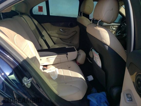 2020 Mercedes-Benz C with VIN W1KWF8DB0LR600137, listed as a Copart auction lot 68458384 with Not Provided miles and Salvage Title. Bid and sale history available at carsss.com. Image 11.