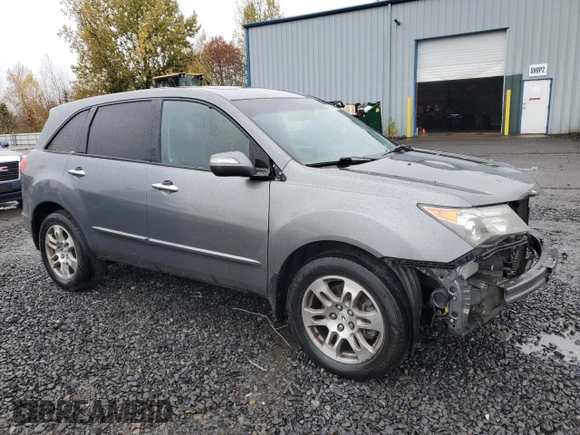 2008 Acura MDX Tech Pkg with VIN 2HNYD28388H512155, listed as a Copart auction lot 80867464 with 142,734 mi miles and Salvage Title. Bid and sale history available at carsss.com. Image 4.