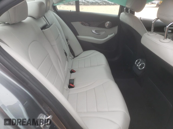 2017 Mercedes-Benz C C 300 with VIN 55SWF4JB8HU200216, listed as a Copart auction lot 41921635 with 55,132 mi miles and Salvage Title. Bid and sale history available at carsss.com. Image 10.