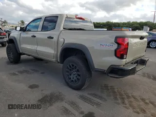 2024 Chevrolet Colorado 4WD Trail Boss z VIN 1GCPTEEK2R1256807, wystawiony jako Copart lot #47854475 z przebiegiem 6 592 mil mil oraz Szkoda całkowita • Salvage title. Historia ofert i sprzedaży dostępna na DreamBid. Obrazek 2.