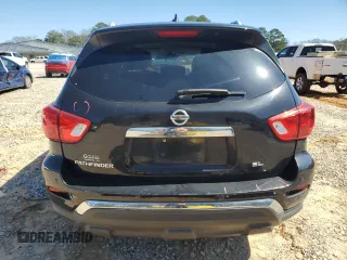 2018 Nissan Pathfinder SL with VIN 5N1DR2MN1JC615046, listed as a Copart auction lot 46695395 with 161,113 mi miles and Salvage Title. Bid and sale history available at DreamBid. Image 6.
