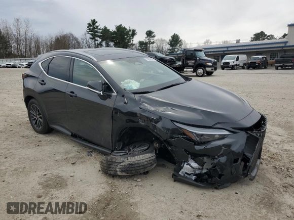 2025 Lexus NX 350 z VIN 2T2AGCEZ8SC080841, wystawiony jako Copart lot #53203235 z przebiegiem 543 mil mil oraz Szkoda całkowita • Salvage title. Historia ofert i sprzedaży dostępna na DreamBid. Obrazek 4.
