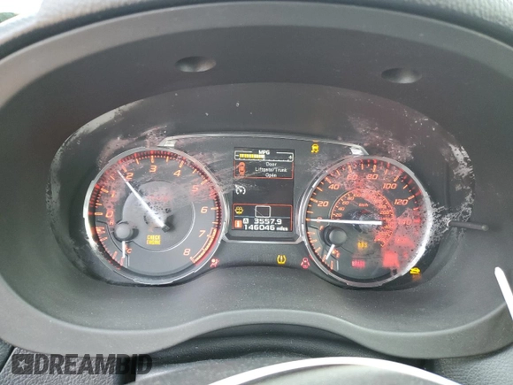 2017 Subaru WRX z VIN JF1VA1B61H9801964, wystawiony jako Copart lot #49092125 z przebiegiem 146 046 mil mil oraz Czysty tytuł • Clean title. Historia ofert i sprzedaży dostępna na DreamBid. Obrazek 9.