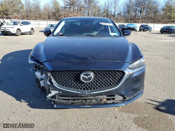 2021 Mazda Mazda6 Grand Touring with VIN JM1GL1TY6M1600762, listed as a Copart auction lot 41607605 with 38,776 mi miles and Salvage Title. Bid and sale history available at carsss.com. Image 5.