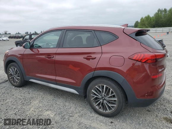 2020 Hyundai Tucson SEL with VIN KM8J3CAL0LU172446, listed as a Copart auction lot 63613235 with 32,963 mi miles and Salvage title. Bid and sale history available at DreamBid. Image 2.