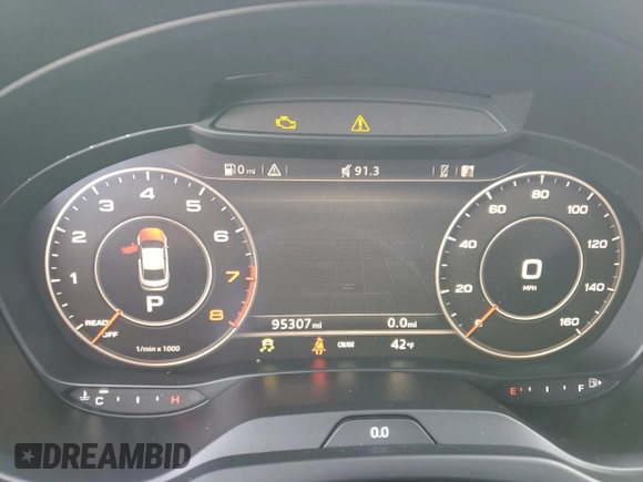 2017 Audi A3 Sedan Premium Plus with VIN WAUJ8GFF7H1038300, listed as a Copart auction lot 44680164 with 95,307 mi miles. Bid and sale history available at carsss.com. Image 9.