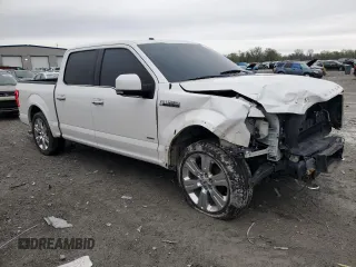 2016 Ford F-150 XLT with VIN 1FTEW1EG8GFD55215, listed as a Copart auction lot 50826595 with 187,716 mi miles and Salvage Title. Bid and sale history available at carsss.com. Image 4.