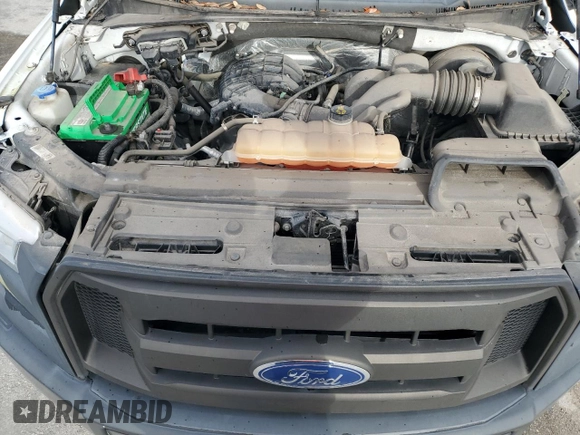2017 Ford F-150 XL with VIN 1FTEX1C89HFB90351, listed as a Copart auction lot 59630905 with 27,760 mi miles and Non repairable. Bid and sale history available at DreamBid. Image 11.