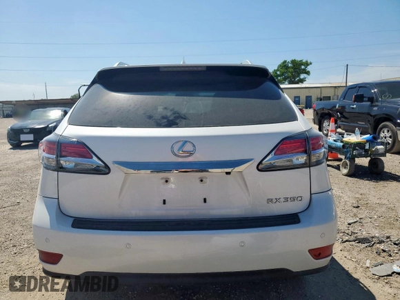 2015 Lexus RX 350 with VIN 2T2ZK1BA4FC196595, listed as a Copart auction lot 57818935 with 98,287 mi miles and Salvage title. Bid and sale history available at DreamBid. Image 6.