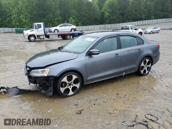 2011 Volkswagen Jetta Sedan SE PZEV with VIN 3VWDZ7AJ1BM399571, listed as a Copart auction lot 50268053 with 184,352 mi miles and Salvage Title. Bid and sale history available at carsss.com. Image 1.