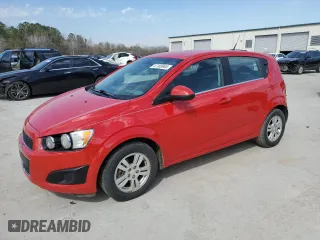 2013 Chevrolet Sonic LT with VIN 1G1JC6SH8D4196861, listed as a Copart auction lot 47163945 with 122,461 mi miles and Salvage Title. Bid and sale history available at carsss.com. Image 1.