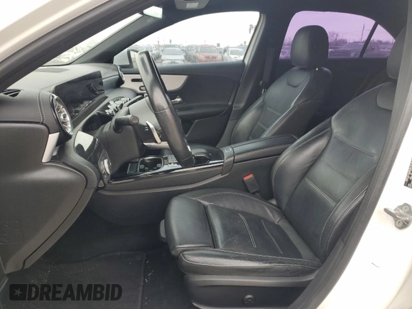 2019 Mercedes-Benz A 220 with VIN WDD3G4EBXKW012818, listed as a Copart auction lot 45369735 with Not Provided miles and Salvage Title. Bid and sale history available at DreamBid. Image 7.