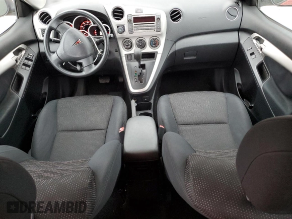 2009 Pontiac Vibe w/1SA with VIN 5Y2SP67859Z466325, listed as a Copart auction lot 82521294 with 129,191 mi miles and Salvage Title. Bid and sale history available at carsss.com. Image 8.