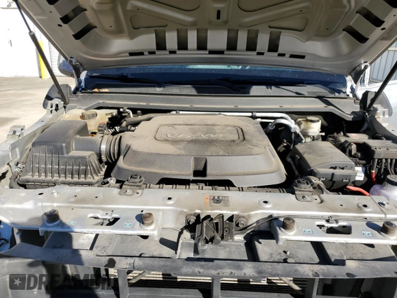 2015 GMC Canyon 2WD with VIN 1GTG5AE38F1156671, listed as a Copart auction lot 85194924 with 123,597 mi miles and Salvage Title. Bid and sale history available at DreamBid. Image 12.