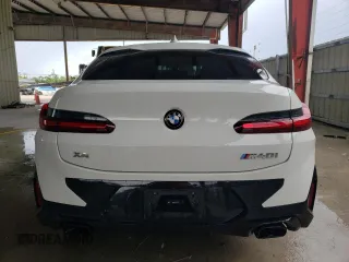 2024 BMW X4 M40i with VIN 5UX43DT05R9T40120, listed as a Copart auction lot 60976684 with 8,279 mi miles and Non Repairable. Bid and sale history available at carsss.com. Image 6.