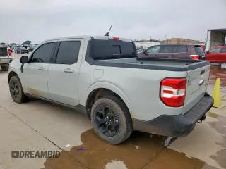 2023 Ford Maverick XL with VIN 3FTTW8F96PRA27035, listed as a Copart auction lot 89401915 with 34,683 mi miles and Salvage title. Bid and sale history available at DreamBid. Image 2.