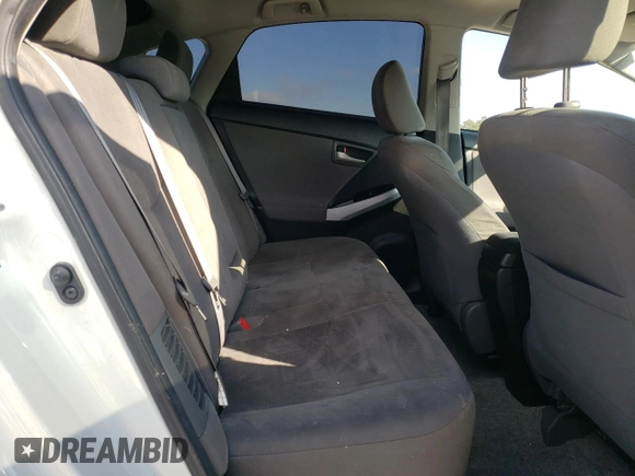2012 Toyota Prius One with VIN JTDKN3DU2C1548993, listed as a Copart auction lot 46163375 with 179,018 mi miles and Salvage Title. Bid and sale history available at DreamBid. Image 10.