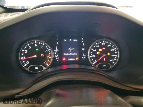 2020 Jeep Renegade Latitude with VIN ZACNJBBB9LPL91898, listed as a Copart auction lot 54888315 with 70,297 mi miles and Salvage title. Bid and sale history available at DreamBid. Image 9.
