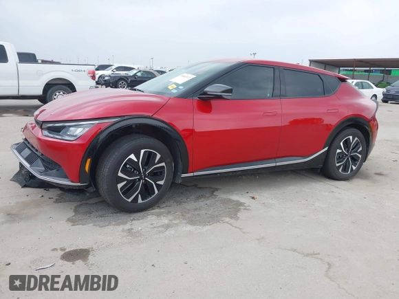 2023 Kia EV6 Wind with VIN KNDC34LA1P5612060, listed as a IAAI auction lot 39483972 with 12,179 mi miles. Bid and sale history available at carsss.com. Image 13.