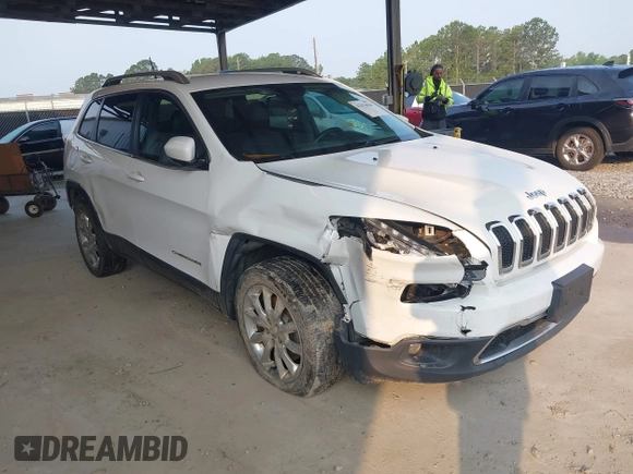 2016 Jeep Cherokee Limited z VIN 1C4PJLDB8GW233818, wystawiony jako IAAI lot #42376960 z przebiegiem 110 160 mil mil oraz . Historia ofert i sprzedaży dostępna na DreamBid. Obrazek 1.